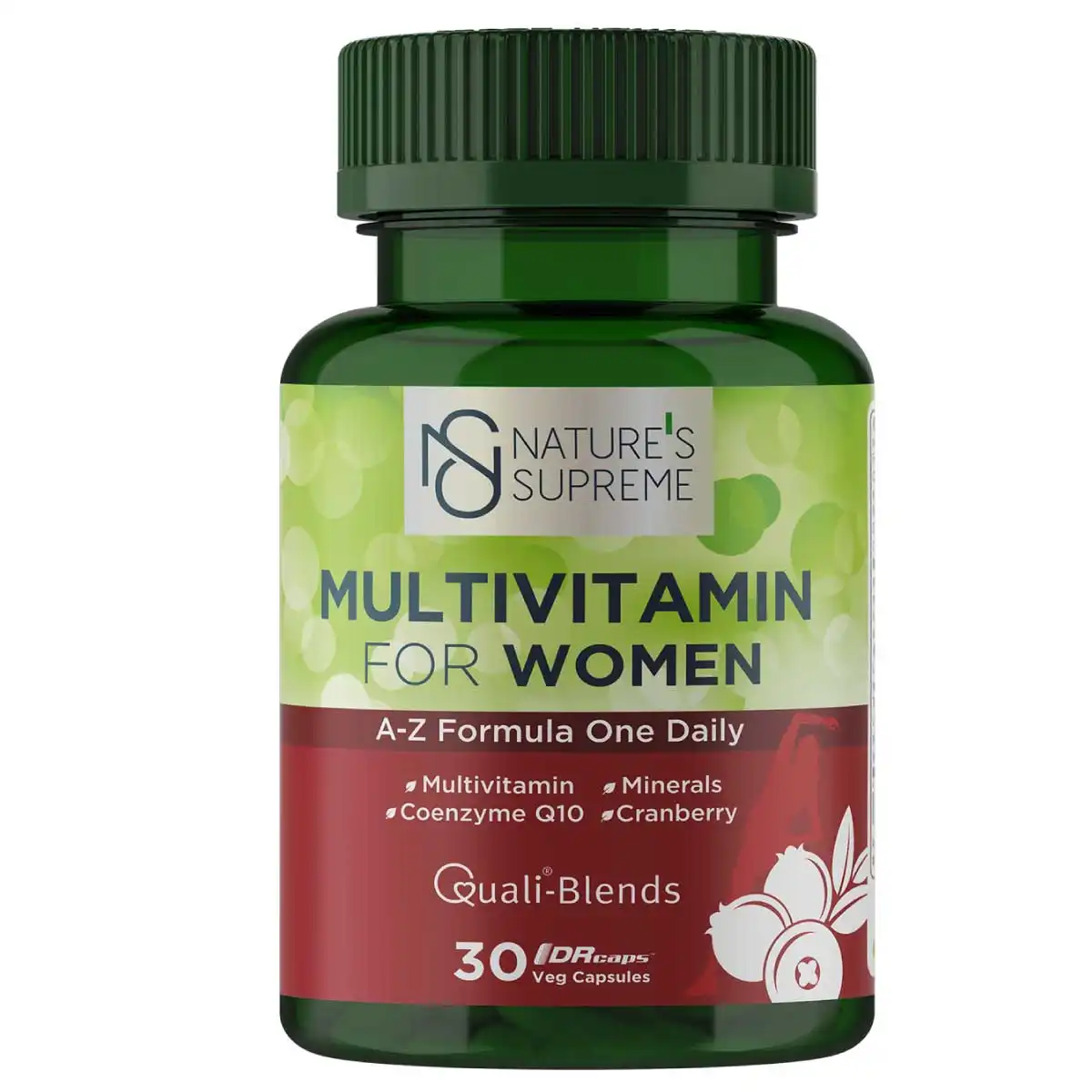 En İyi A Vitamini Takviyeleri Nature’s Supreme For Women Multivitamin ve A Vitamin Takviyesi 